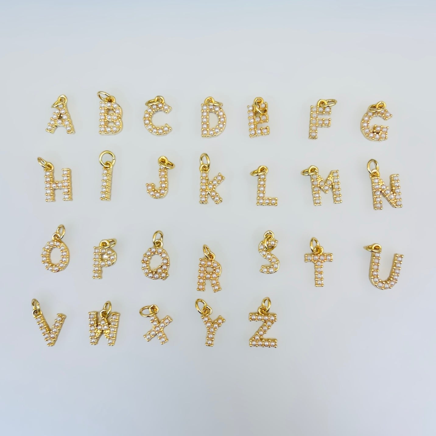 Pearl Initial Necklace - LPL Creations