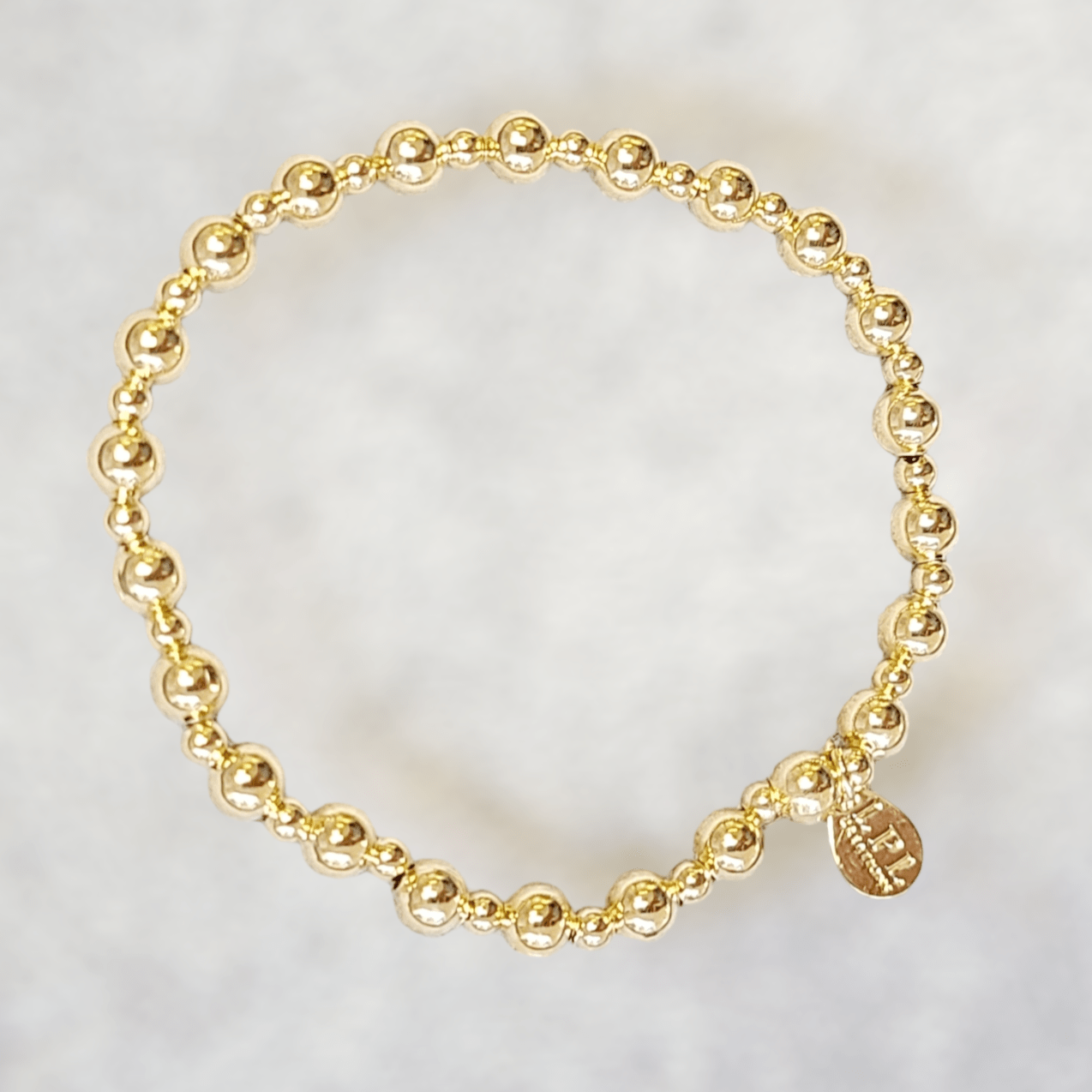 1 - 1 Gold Bracelet - LPL Creations