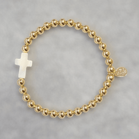 Cross Beads Bracelet - LPL Creations