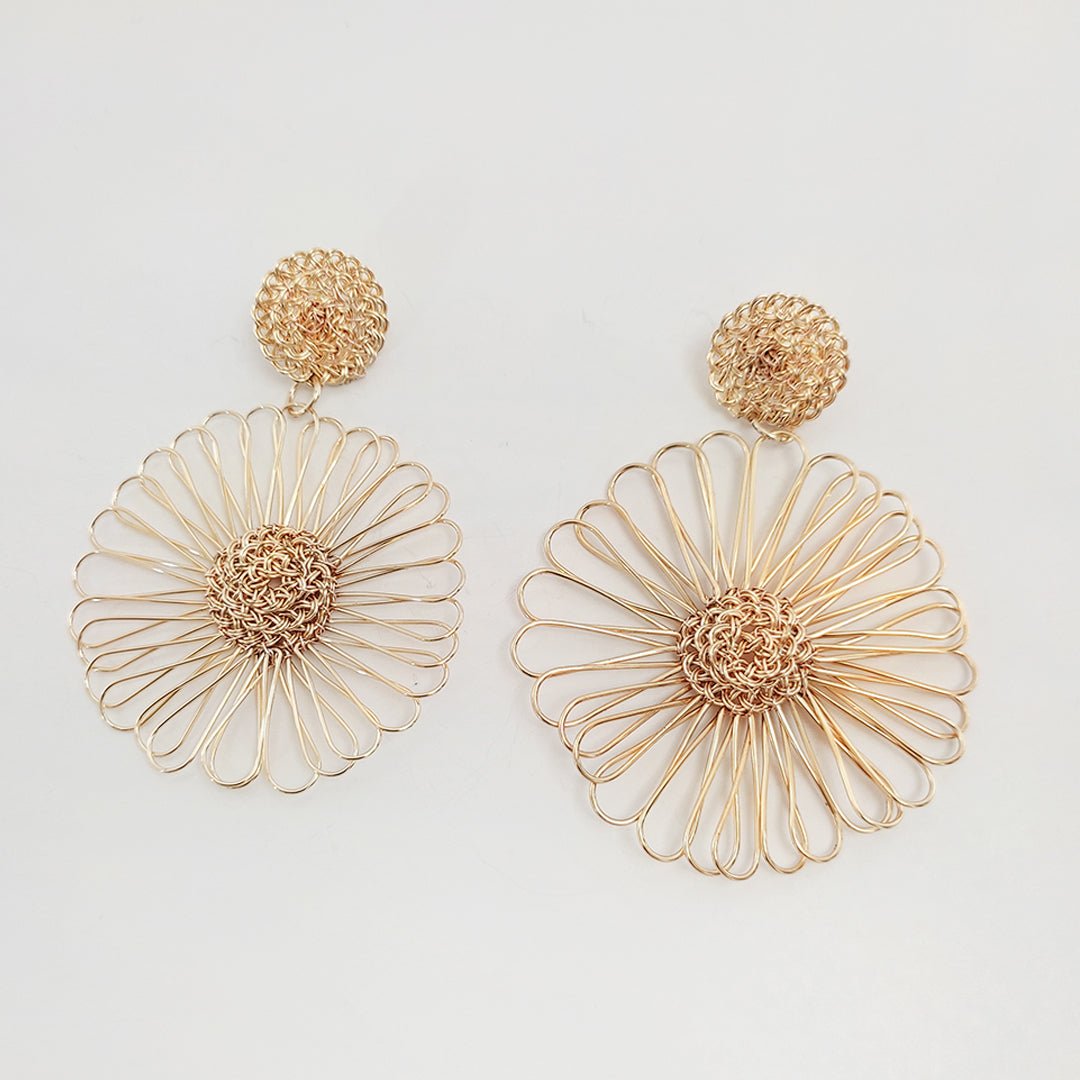 Gerbera Earrings - LPL Creations
