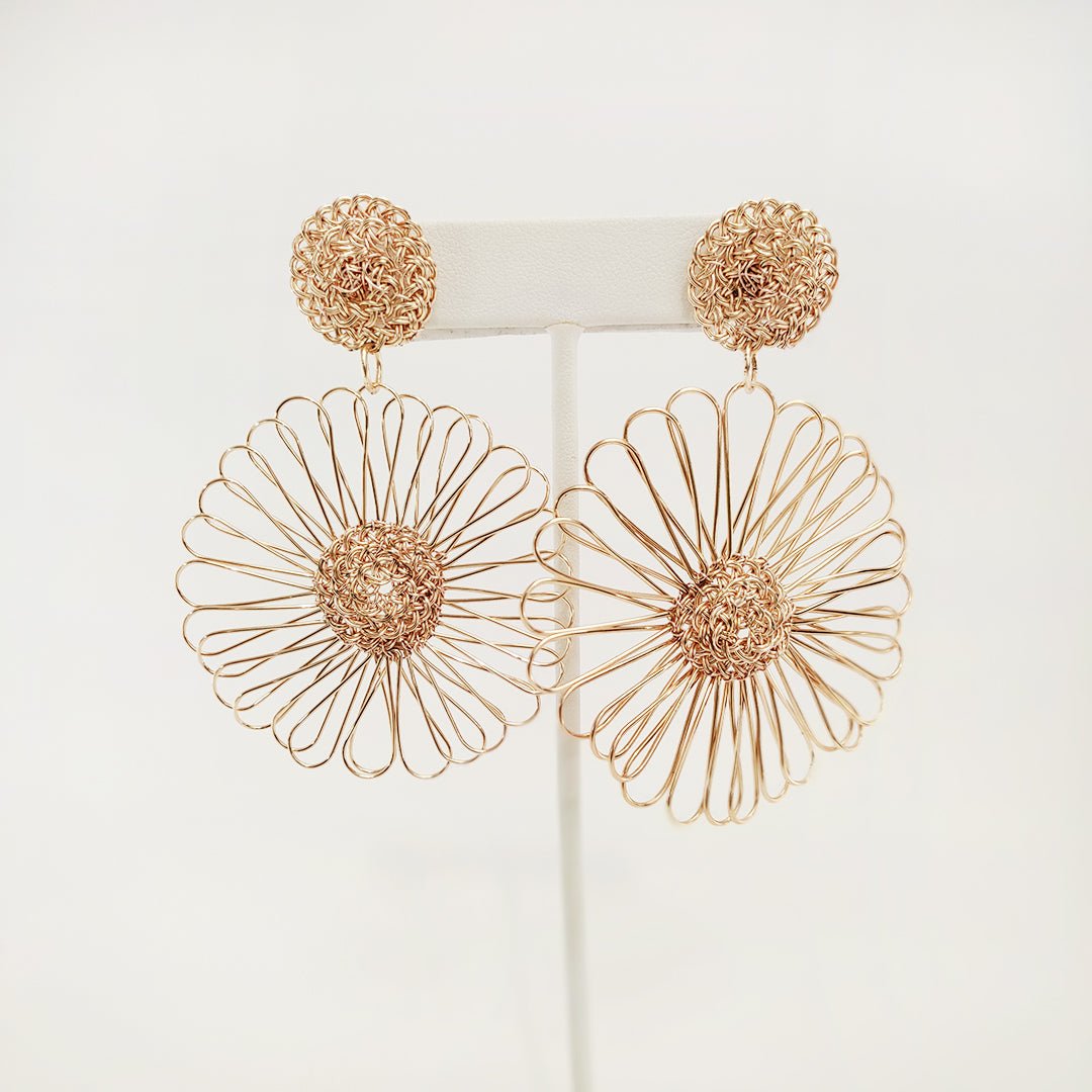 Gerbera Earrings - LPL Creations