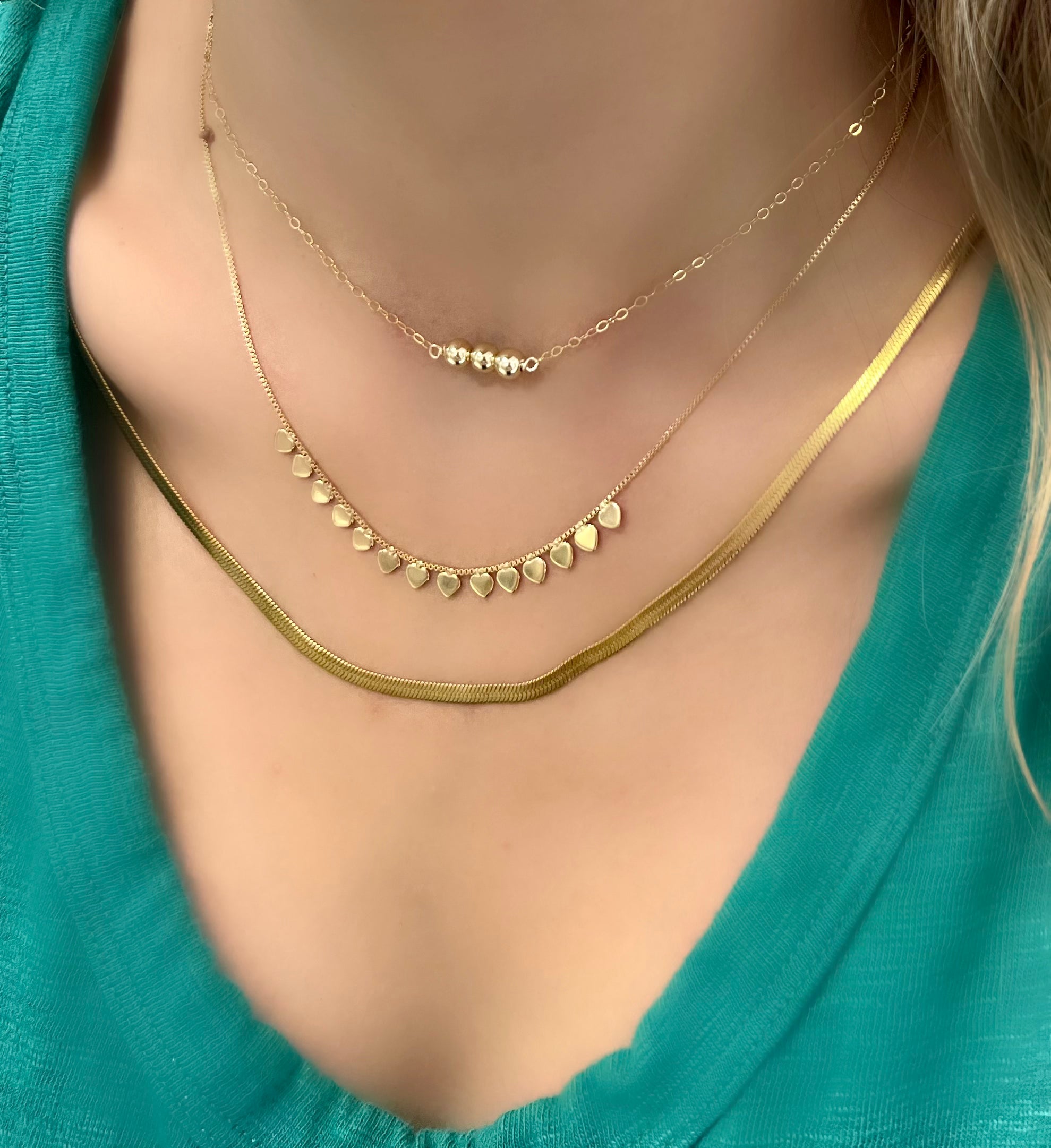 Lili Gold Short Necklace