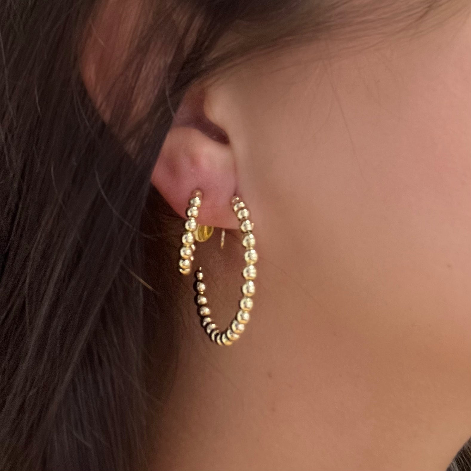 Helene Hoops Earrings
