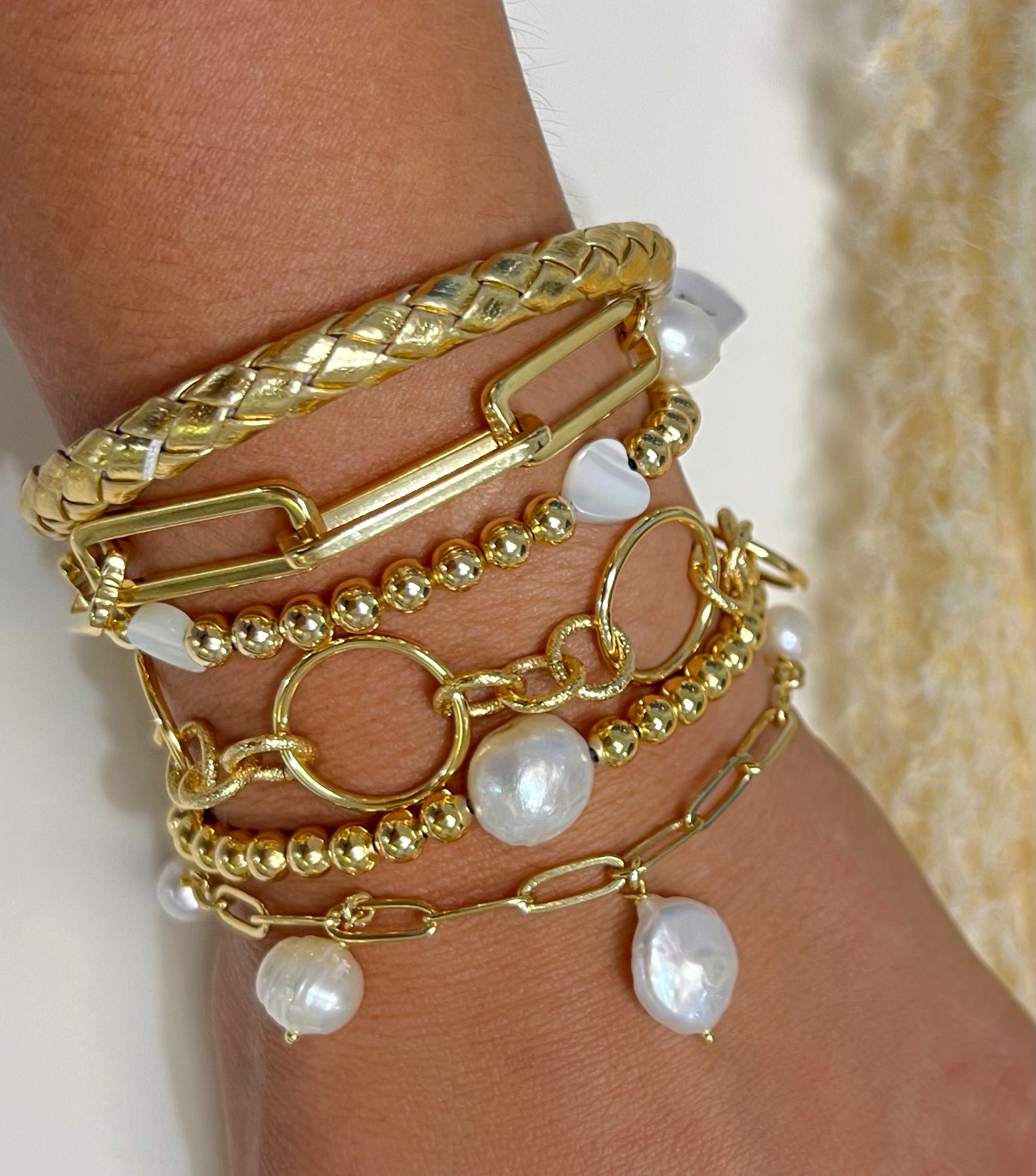 Circles Chain Bracelet