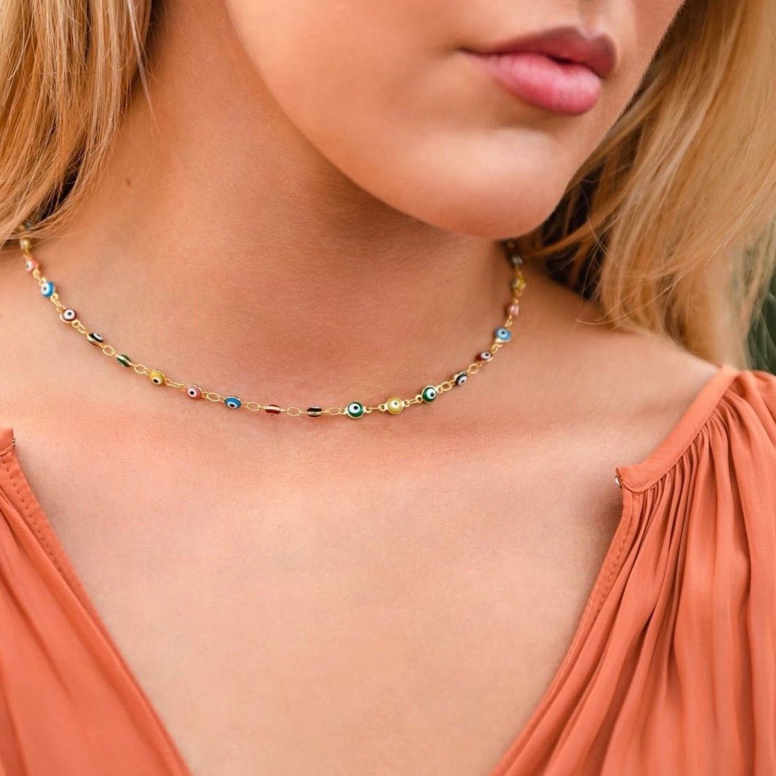 Evil Eye Necklace - LPL Creations