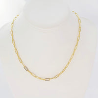 Medium Paper Clip Chain Necklace - LPL Creations