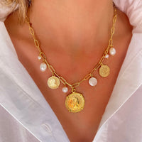 Coins Chain Necklace - LPL Creations
