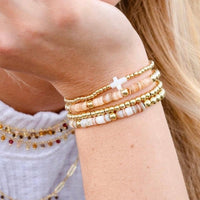 Cross Beads Bracelet - LPL Creations