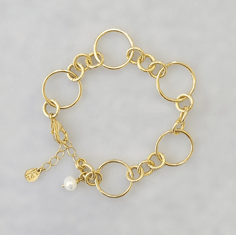Circles Chain Bracelet - LPL Creations