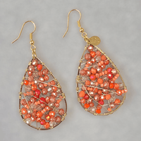 Drop Crystals Earrings - LPL Creations