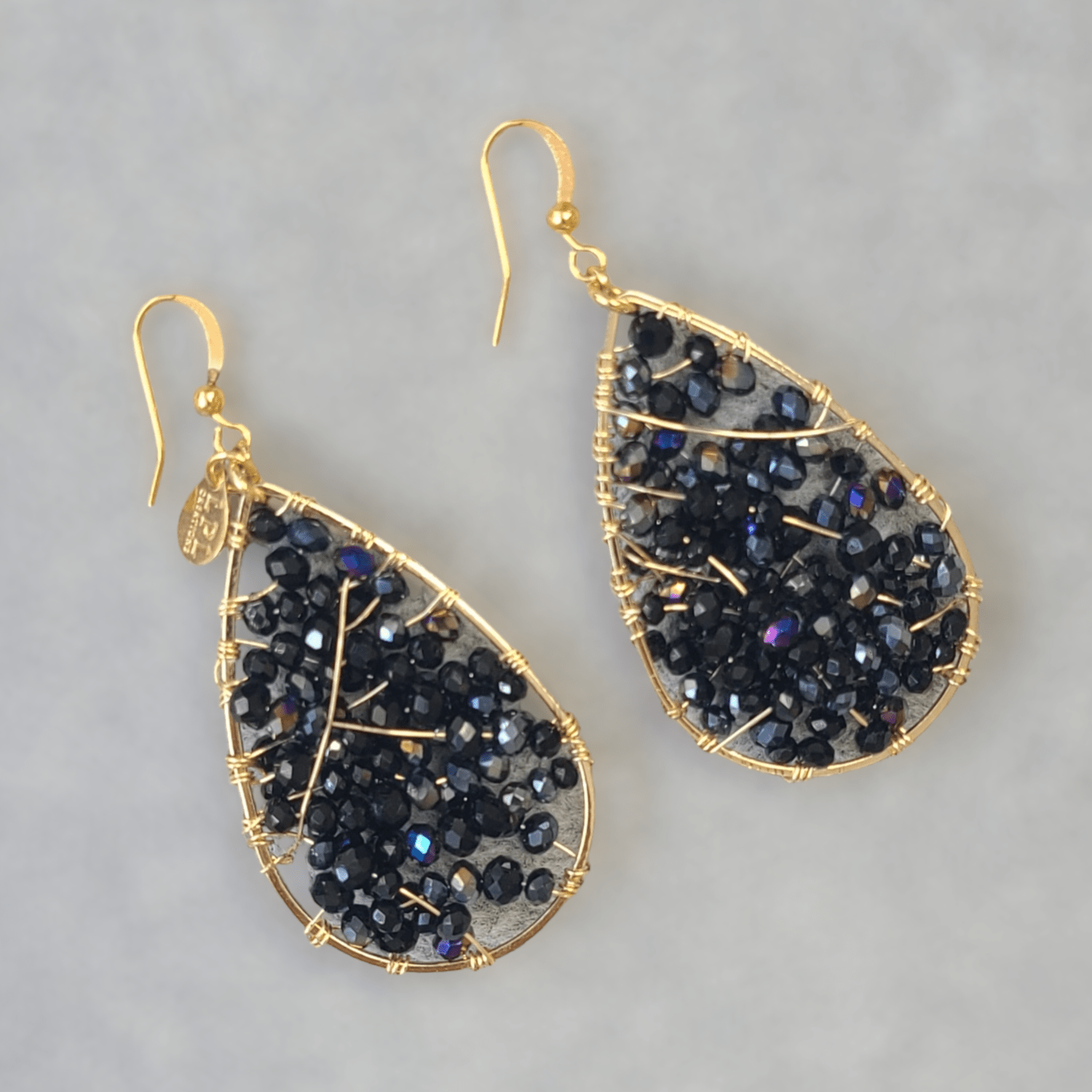 Drop Crystals Earrings - LPL Creations