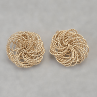 Spiral Gold Earrings - LPL Creations