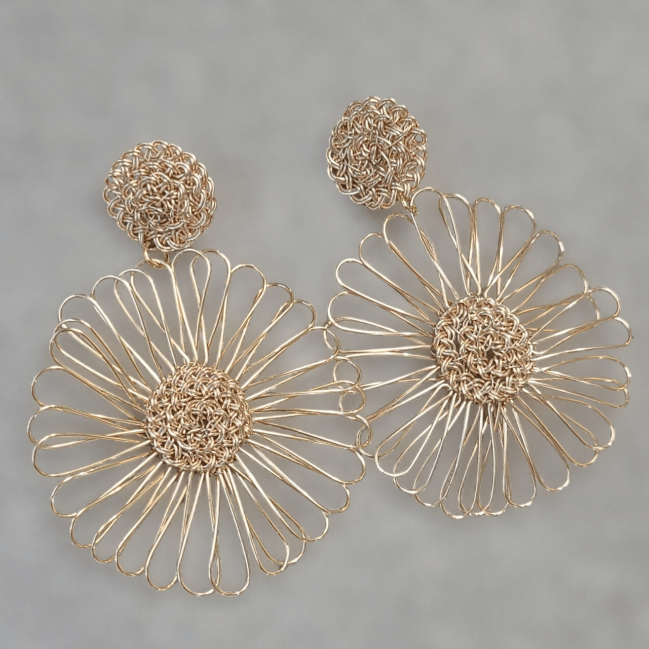 Gerbera Earrings - LPL Creations