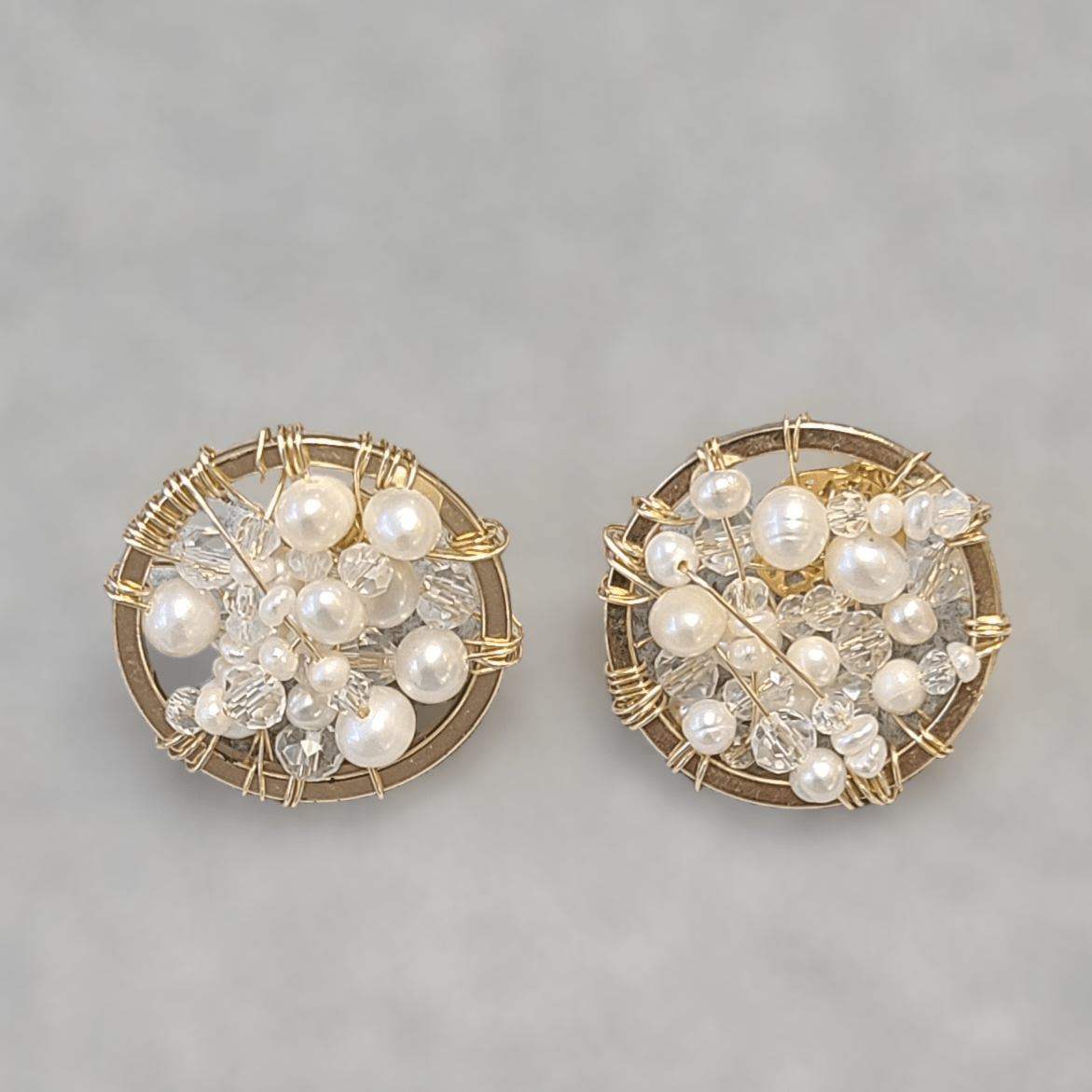 Pearl Dream Catcher Earrings - LPL Creations