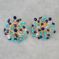 Peacock Stud Earrings - LPL Creations