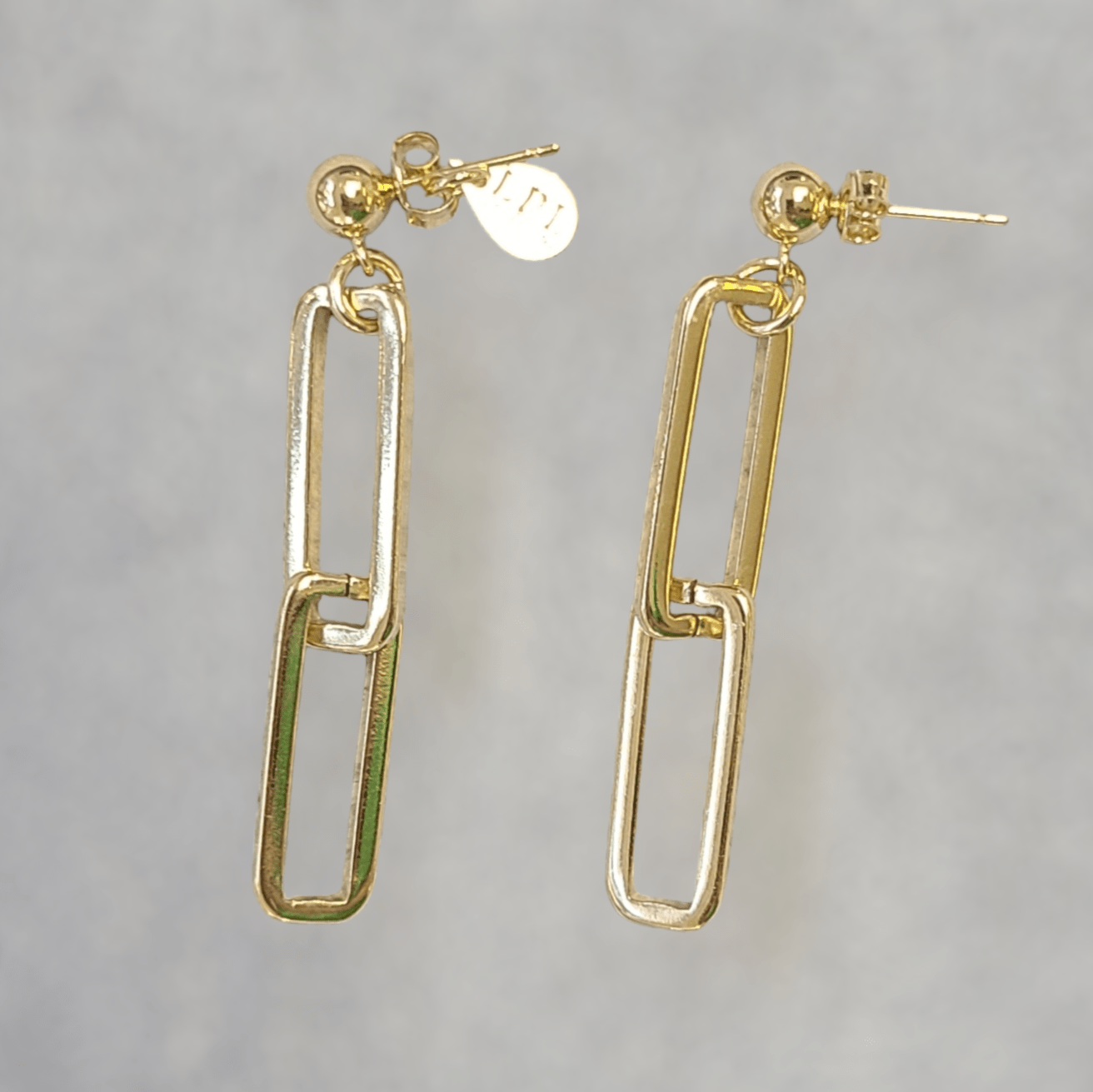 Thick Paperclip Earrings - LPL Creations