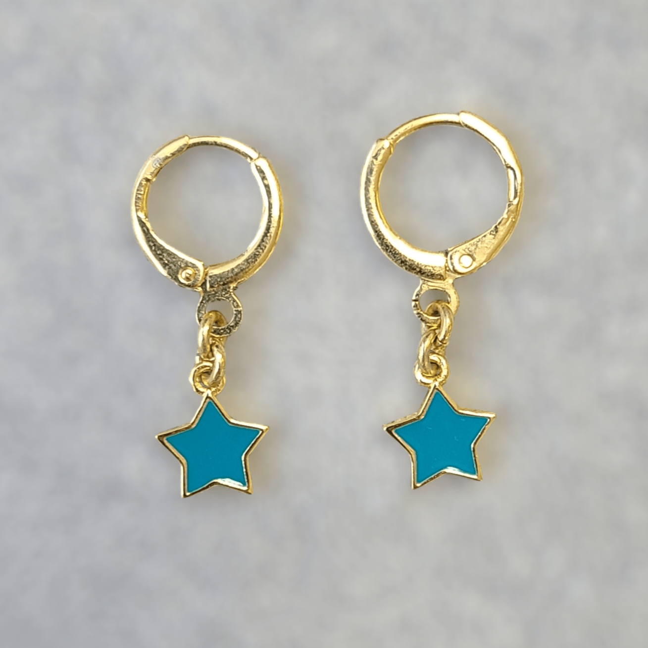 Star Mini Hoop Earrings - LPL Creations