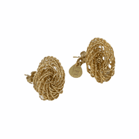 Spiral Gold Earrings - LPL Creations