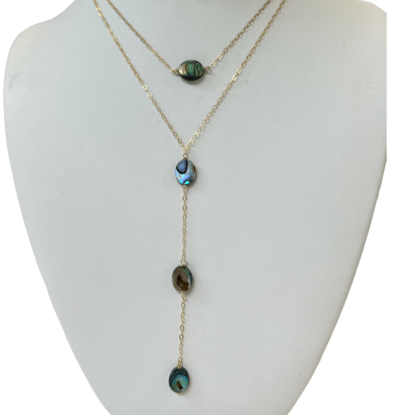 Trio Abalone Shell Necklace - LPL Creations