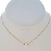 Single Pearl Necklace - LPL Creations