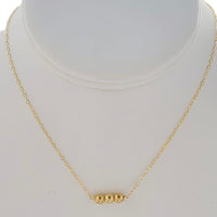 Lili Gold Short Necklace - LPL Creations