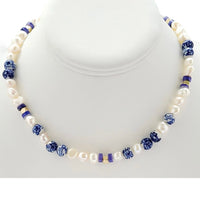 Porcelain Pearl Necklace - LPL Creations