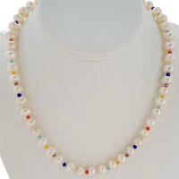 Rainbow Pearl Necklace - LPL Creations
