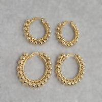 Liz Hoops Earrings