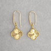 Gold Flower Earrings