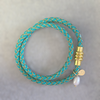 Double Leather Bracelet