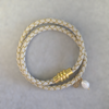 Double Leather Bracelet
