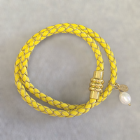Double Leather Bracelet