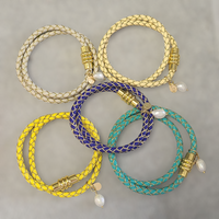 Double Leather Bracelet
