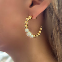 Ava Hoop Earrings