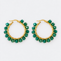 Bahamas Hoop Earrings - LPL Creations
