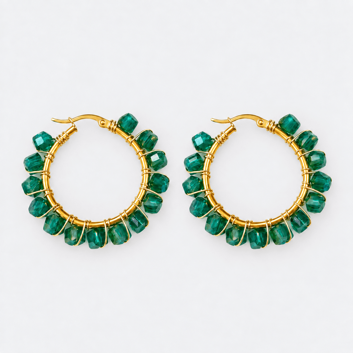 Bahamas Hoop Earrings - LPL Creations