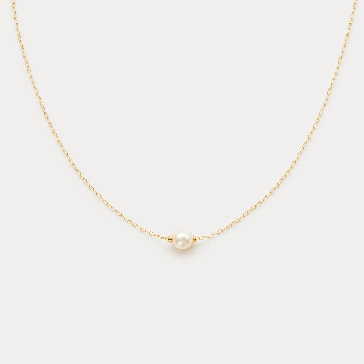 Single Pearl Necklace - LPL Creations