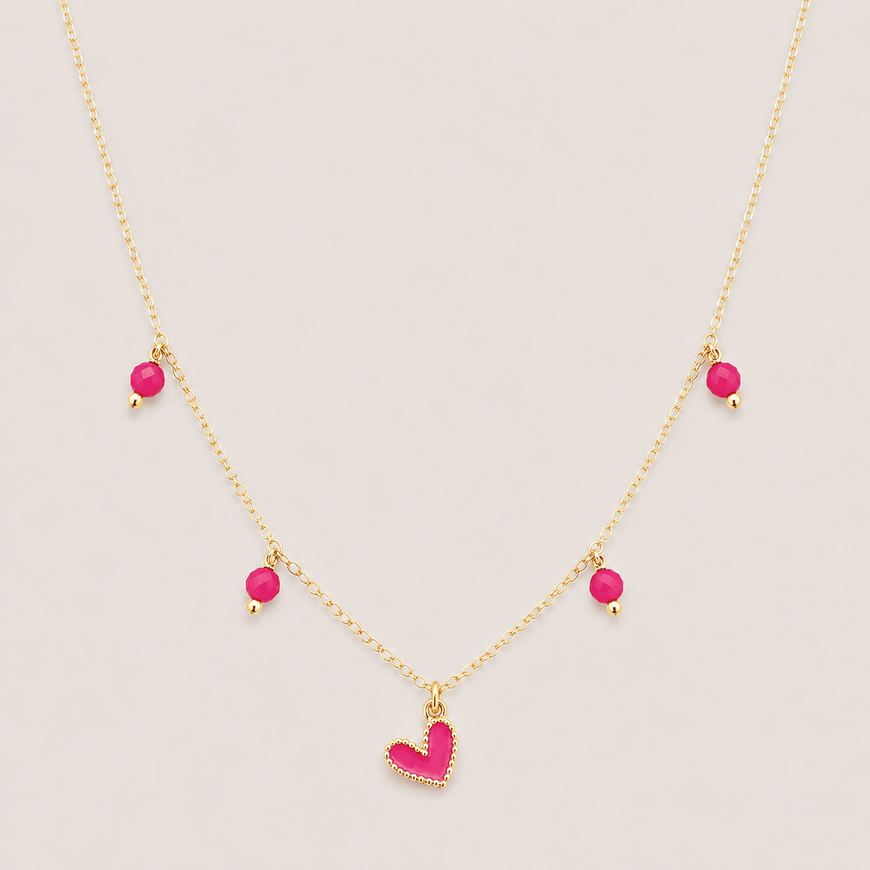Doris Heart Necklace - LPL Creations