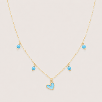 Doris Heart Necklace - LPL Creations