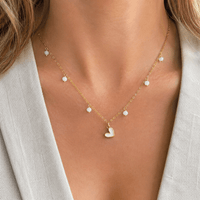 Doris Heart Necklace - LPL Creations
