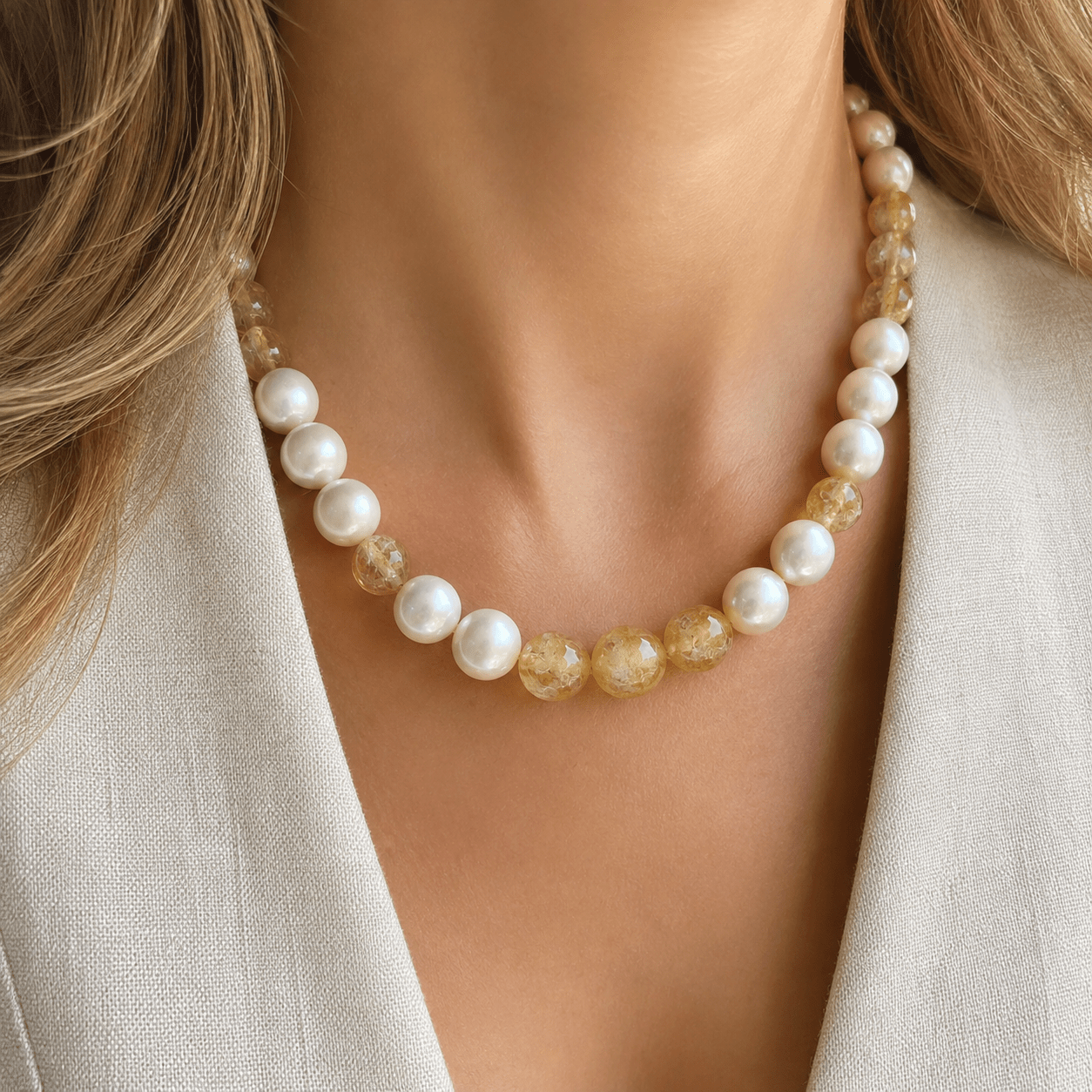 Melanie Pearl Necklace - LPL Creations