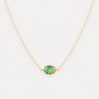 Single Abalone Shell Necklace - LPL Creations