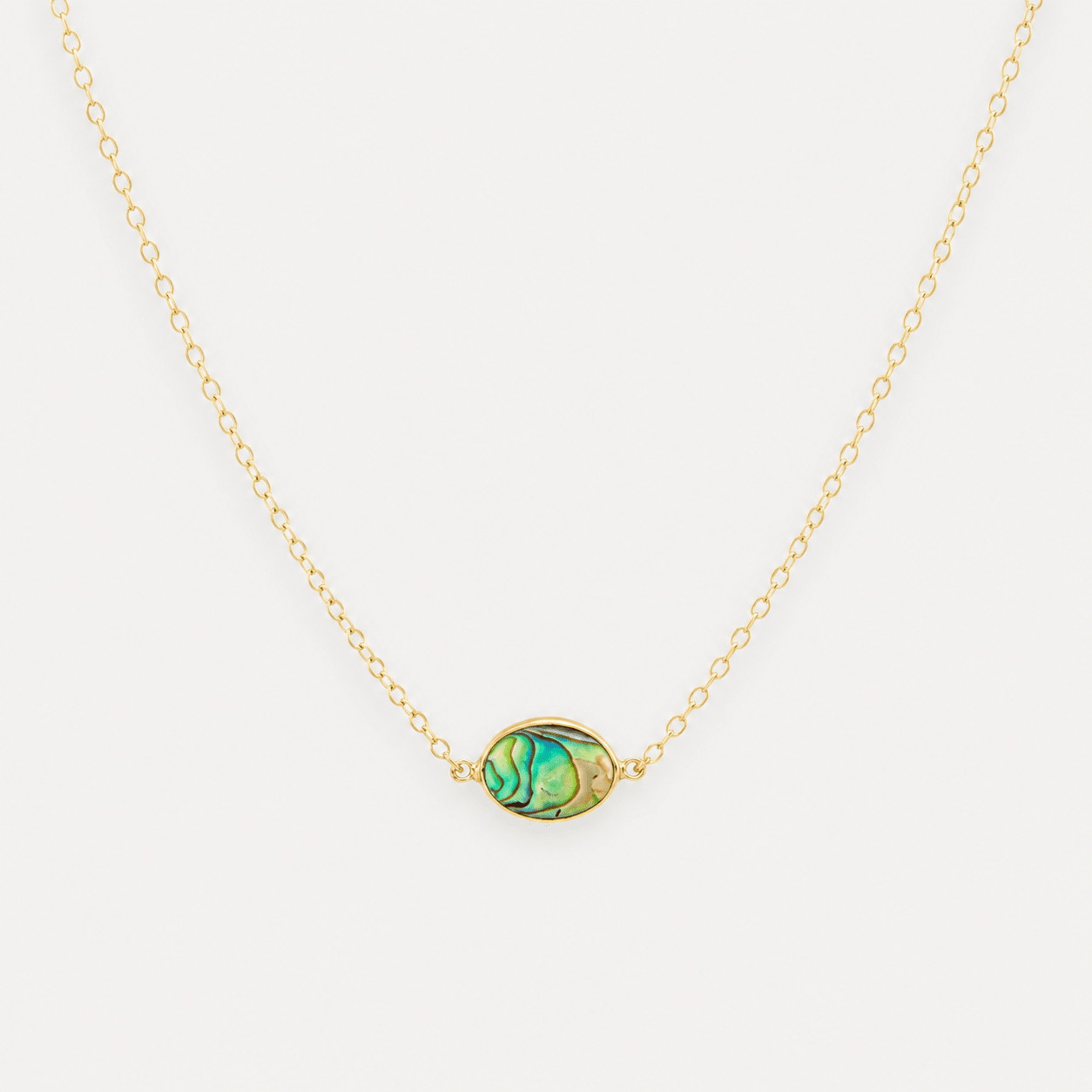 Single Abalone Shell Necklace - LPL Creations