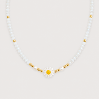 Daisy Crystals Necklace