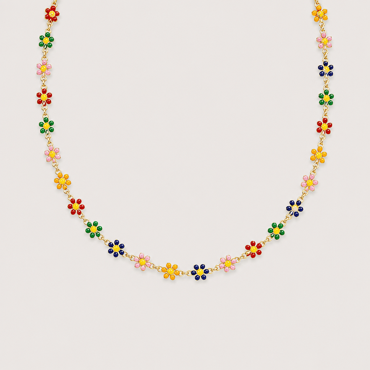 Vibrant Blooms Necklace - LPL Creations