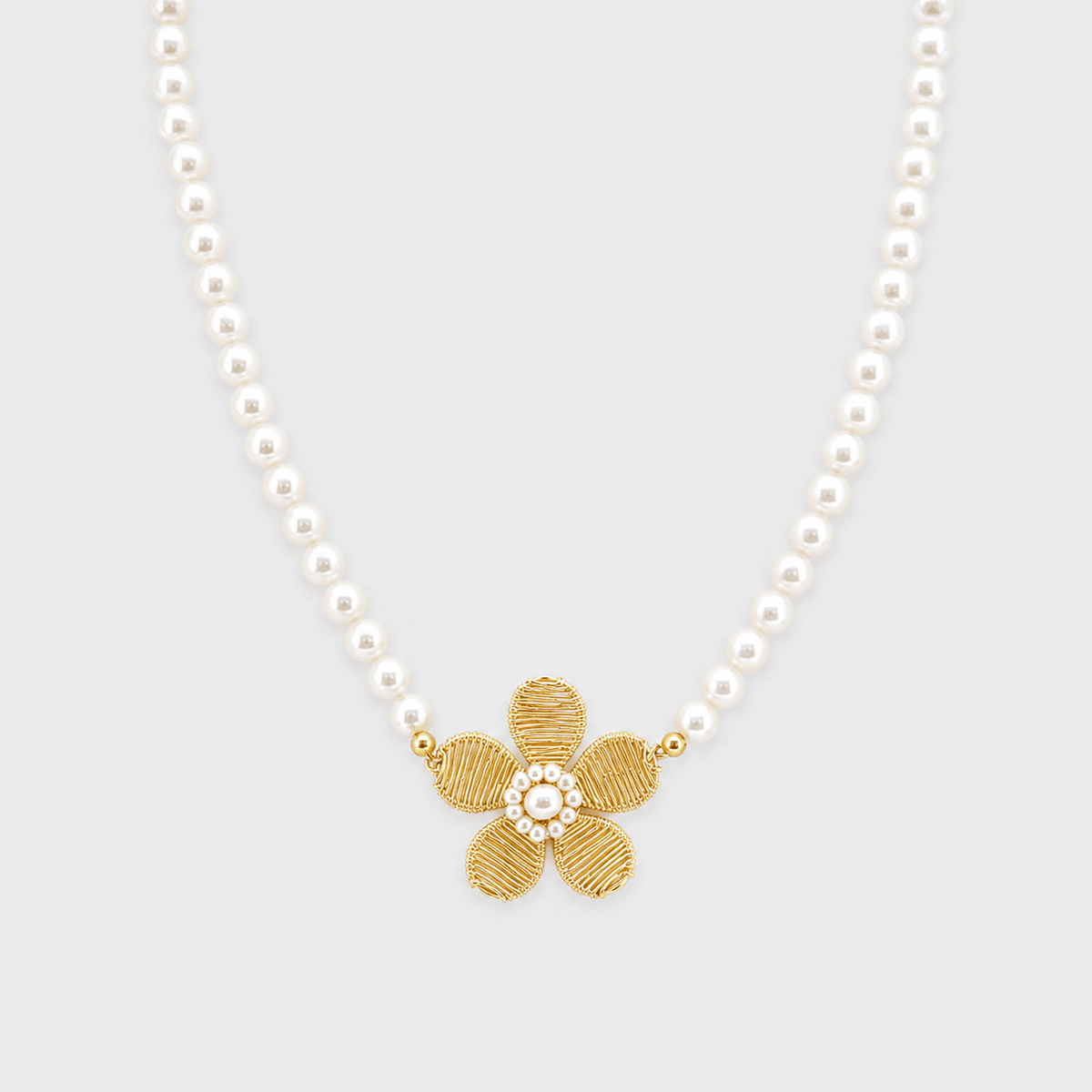White Blossom Necklace - LPL Creations