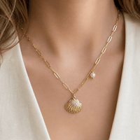 Oyster Necklace - LPL Creations