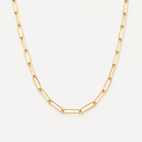 Medium Paper Clip Chain Necklace - LPL Creations