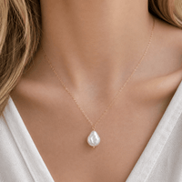 Drop Pearl Necklace - LPL Creations