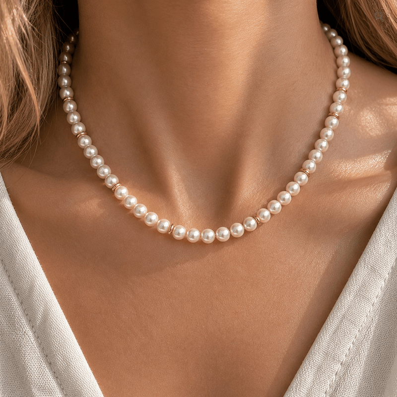 Matchless Pearl Necklace - LPL Creations